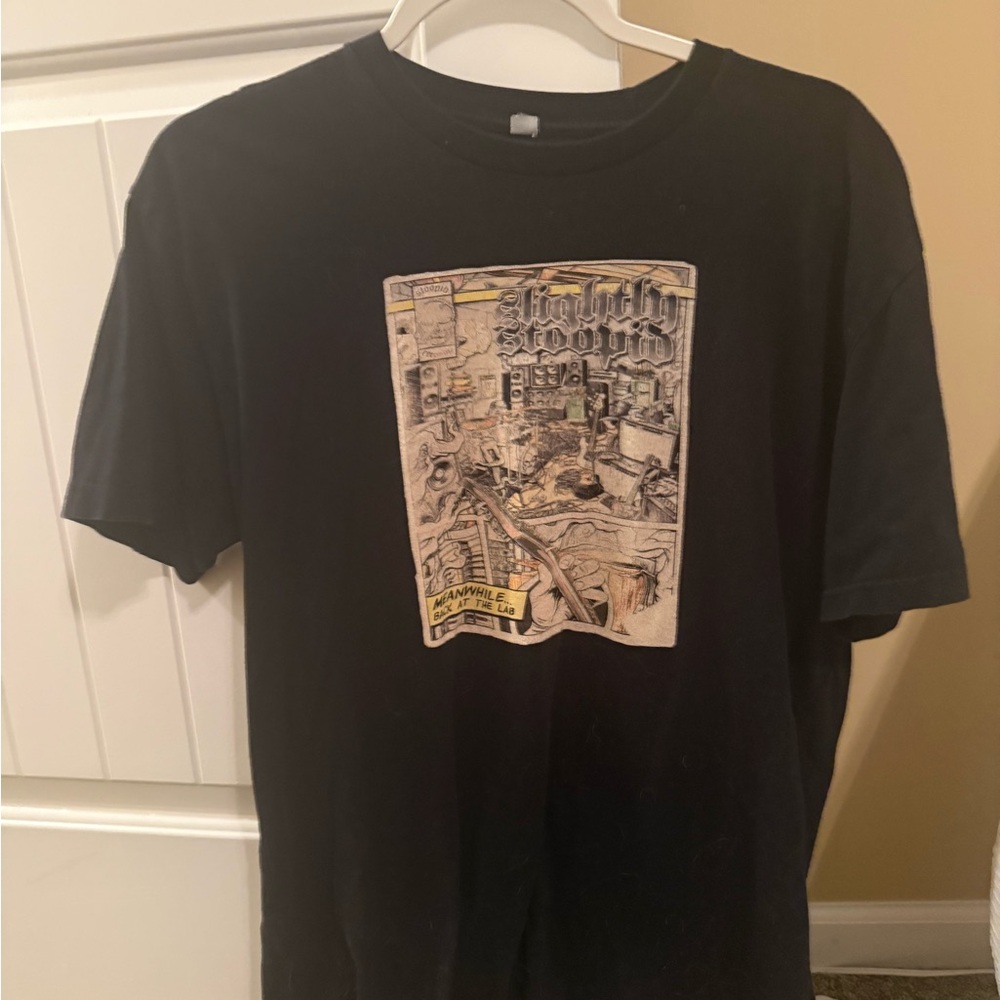 Black Graphic Slightly Stoopid T-Shirt